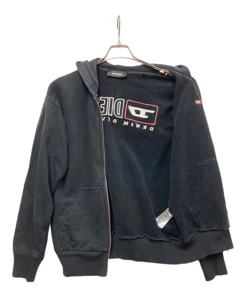 DIESEL（ディーゼル）DIESEL (ディーゼル) パーカー ブラック サイズ:XSの古着・服飾アイテム