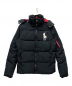 POLO RALPH LAURENポロ・ラルフローレン）の古着「ビックポニーダウンジャケット」｜ブラック