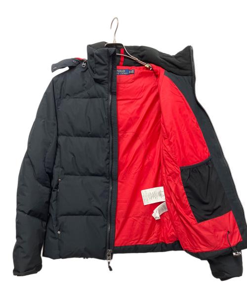 POLO RALPH LAUREN（ポロ・ラルフローレン）POLO RALPH LAUREN (ポロ・ラルフローレン) ビックポニーダウンジャケット ブラック サイズ:XSの古着・服飾アイテム