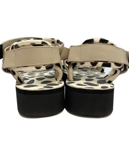 suicoke（スイコック）suicoke (スイコック) プラットフォームサンダル ブラック×ホワイト サイズ:25の古着・服飾アイテム