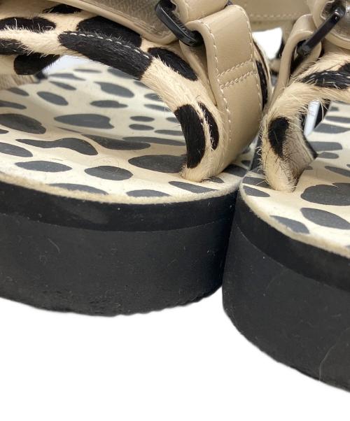suicoke（スイコック）suicoke (スイコック) プラットフォームサンダル ブラック×ホワイト サイズ:25の古着・服飾アイテム