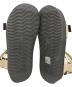 中古・古着 suicoke (スイコック) プラットフォームサンダル ブラック×ホワイト サイズ:25：7000円