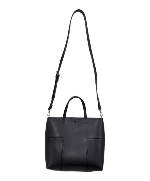 TORY BURCH（トリーバーチ）TORY BURCH (トリーバーチ) ブロックティーショルダーバッグ ブラックの古着・服飾アイテム