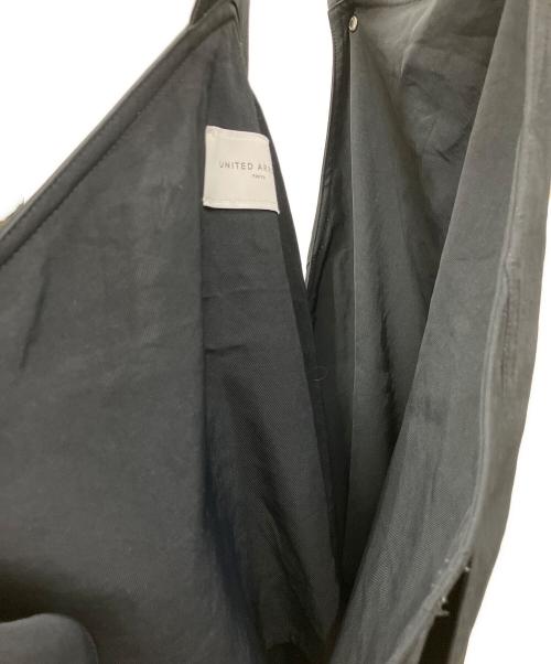 UNITED ARROWS（ユナイテッドアローズ）UNITED ARROWS (ユナイテッドアローズ) オーバーオール ブラック サイズ:36の古着・服飾アイテム