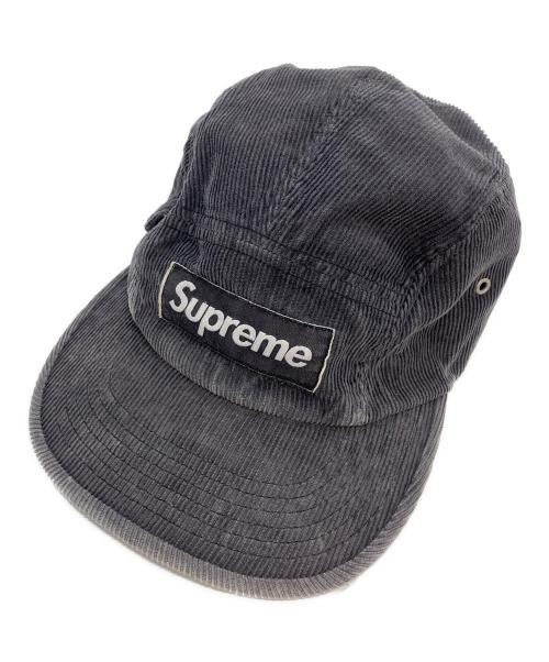 SUPREME（シュプリーム）Supreme (シュプリーム) Corduroy Pocket Camp Cap グレーの古着・服飾アイテム
