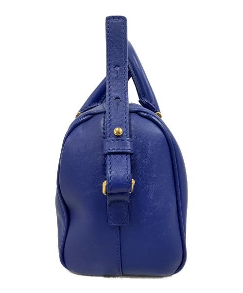 Saint Laurent Paris（サンローランパリ）Saint Laurent Paris (サンローランパリ) Baby Duffle Bag(ベイビーダッフルバッグ) ブルーの古着・服飾アイテム