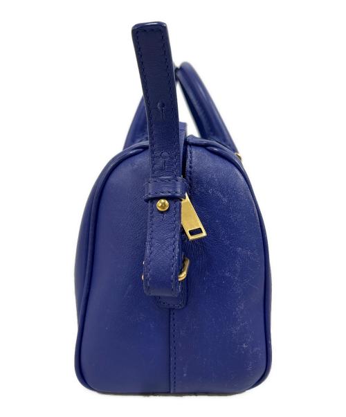 Saint Laurent Paris（サンローランパリ）Saint Laurent Paris (サンローランパリ) Baby Duffle Bag(ベイビーダッフルバッグ) ブルーの古着・服飾アイテム