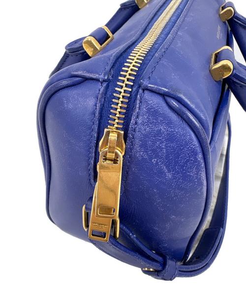 Saint Laurent Paris（サンローランパリ）Saint Laurent Paris (サンローランパリ) Baby Duffle Bag(ベイビーダッフルバッグ) ブルーの古着・服飾アイテム