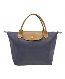 LONGCHAMP（ロンシャン）の古着「ルプリアージュS」｜パープル