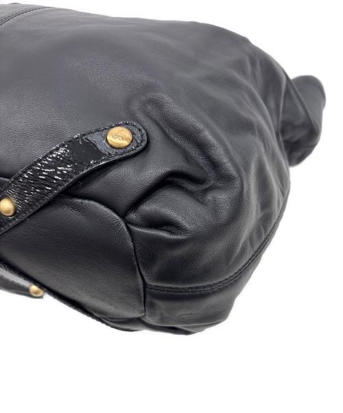 FRUTTI DI BOSCO（フルッティディボスコ）FRUTTI DI BOSCO (フルッティディボスコ) ハンドバッグ SV60961 ブラックの古着・服飾アイテム