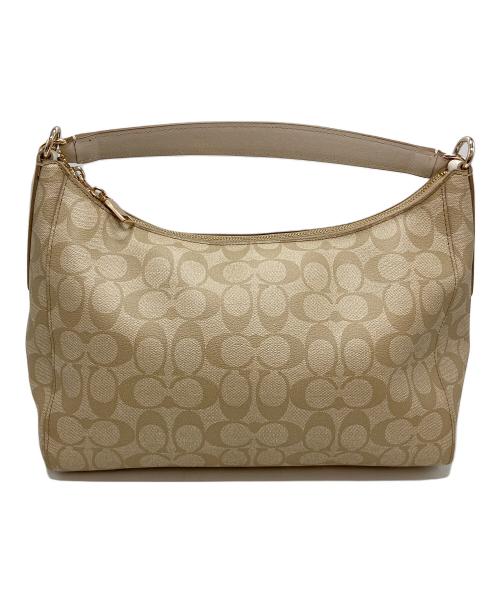 COACH（コーチ）COACH (コーチ) シグネチャー ワンショルダーバッグ ブラウンの古着・服飾アイテム