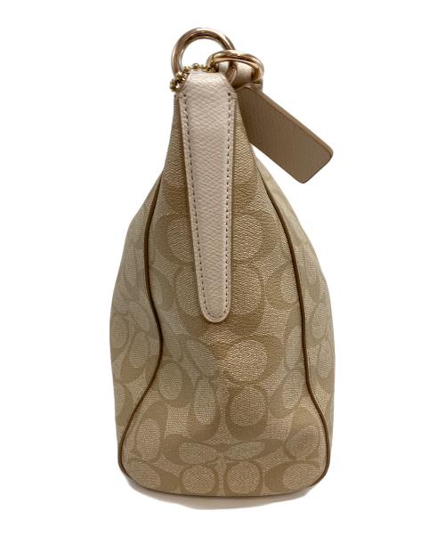 COACH（コーチ）COACH (コーチ) シグネチャー ワンショルダーバッグ ブラウンの古着・服飾アイテム