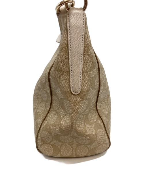 COACH（コーチ）COACH (コーチ) シグネチャー ワンショルダーバッグ ブラウンの古着・服飾アイテム