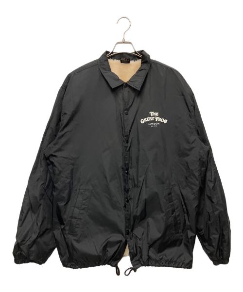 THE GREAT FROG（ザグレートフロッグ）THE GREAT FROG (ザグレートフロッグ) 裏ボアコーチジャケット ブラック サイズ:XLの古着・服飾アイテム