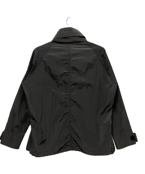 LOEWE（ロエベ）LOEWE (ロエベ) HOODED TEXTURED NYLON PARKA ブラック サイズ:44の古着・服飾アイテム