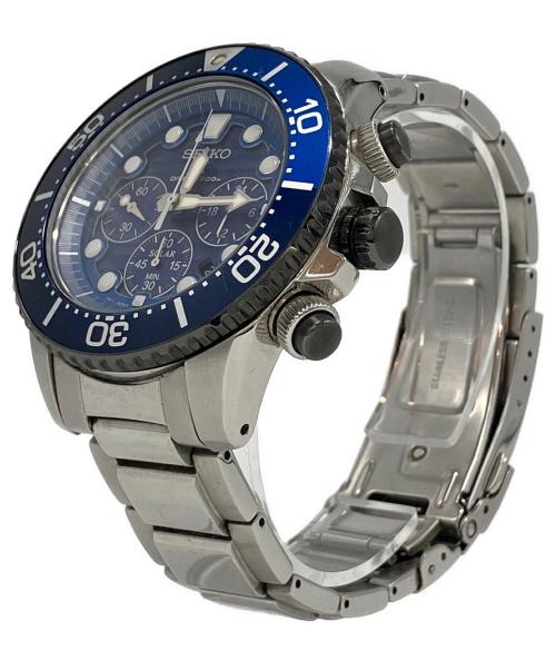 SEIKO（セイコー）SEIKO (セイコー) クロノグラフウォッチ ネイビーの古着・服飾アイテム