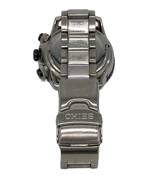 SEIKO（セイコー）SEIKO (セイコー) クロノグラフウォッチ ネイビーの古着・服飾アイテム