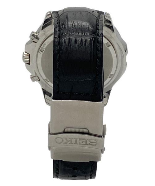 SEIKO（セイコー）SEIKO (セイコー) ANA (アナ) ソーラーウォッチ ブラックの古着・服飾アイテム