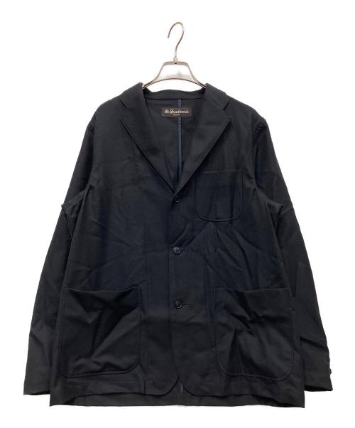 SOUTHWICK（サウスウィック）SOUTHWICK (サウスウィック) テーラードジャケット ネイビー サイズ:Ｌの古着・服飾アイテム
