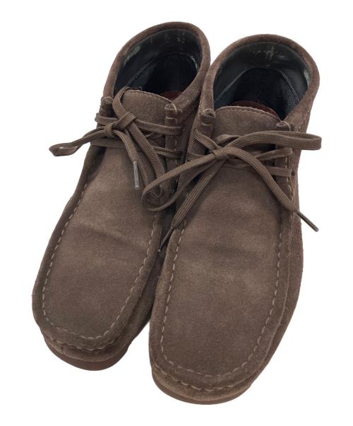CLARKS（クラークス）CLARKS (クラークス) ワラビーブーツ ブラウン サイズ:26.5の古着・服飾アイテム