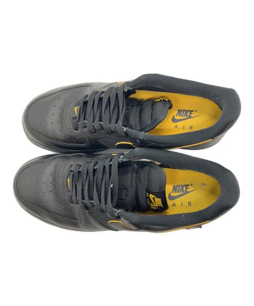 NIKE（ナイキ）NIKE (ナイキ) エアフォースワン　ローカットスニーカー ブラック×イエロー サイズ:cm27の古着・服飾アイテム