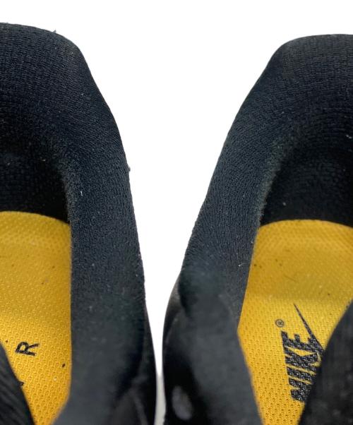 NIKE（ナイキ）NIKE (ナイキ) エアフォースワン　ローカットスニーカー ブラック×イエロー サイズ:cm27の古着・服飾アイテム