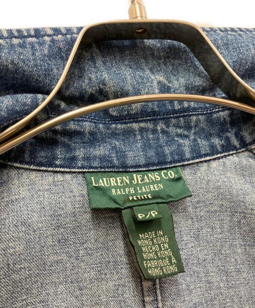 LAUREN JEANS（ローレンジーンズ）LAUREN JEANS (ローレンジーンズ) デニムピーコート インディゴ サイズ:ｐ/ｐの古着・服飾アイテム