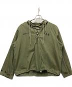 Maden Workwearメイデンワークウェアー）の古着「デッキパーカー」｜オリーブ