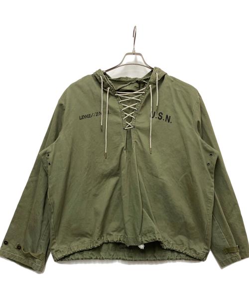 Maden Workwear（メイデンワークウェアー）Maden Workwear (メイデンワークウェアー) デッキパーカー オリーブ サイズ:Mの古着・服飾アイテム