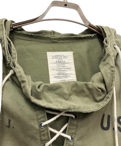 Maden Workwear（メイデンワークウェアー）Maden Workwear (メイデンワークウェアー) デッキパーカー オリーブ サイズ:Mの古着・服飾アイテム