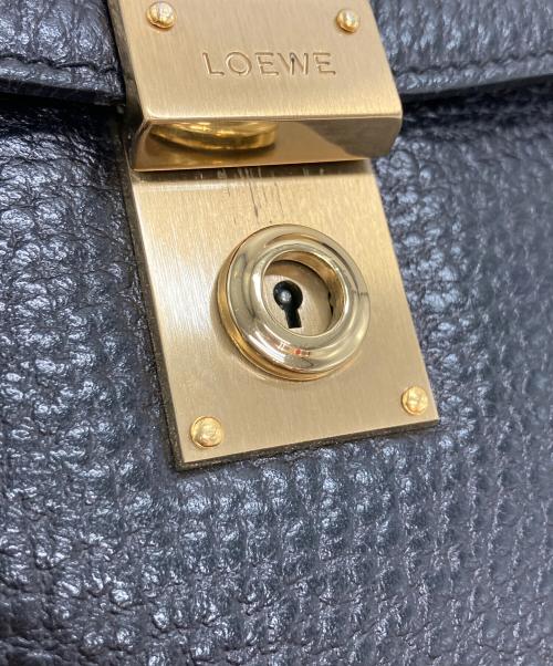 LOEWE（ロエベ）LOEWE (ロエベ) ブリーフケース ブラックの古着・服飾アイテム