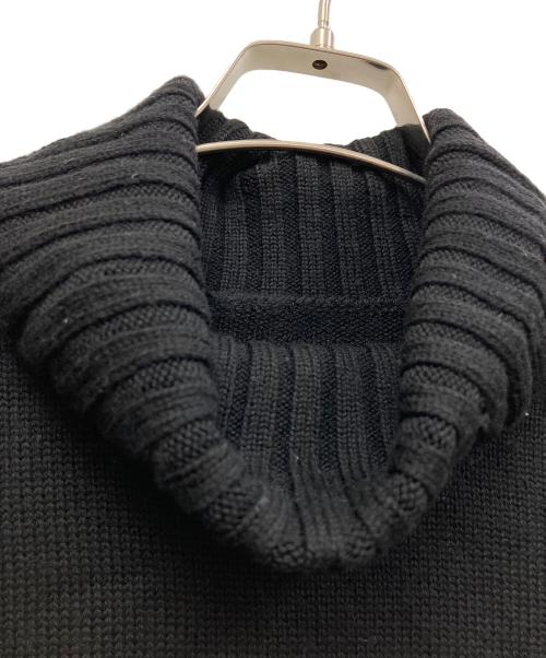 BURBERRY BLUE LABEL（バーバリー ブルー レーベル）BURBERRY BLUE LABEL (バーバリー ブルー レーベル) 厚手ニット ブラック サイズ:38の古着・服飾アイテム