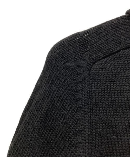 BURBERRY BLUE LABEL（バーバリー ブルー レーベル）BURBERRY BLUE LABEL (バーバリー ブルー レーベル) 厚手ニット ブラック サイズ:38の古着・服飾アイテム