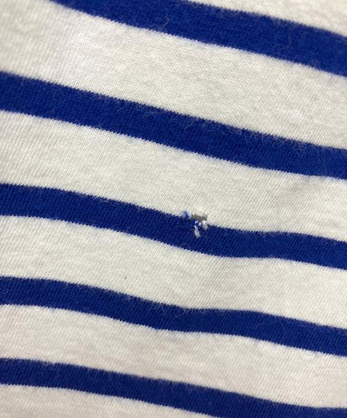 POLO（ポロ）POLO (ポロ) 半袖カットソー ブルー×ホワイト サイズ:XLの古着・服飾アイテム