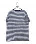 POLO (ポロ) 半袖カットソー ブルー×ホワイト サイズ:XL：6000円