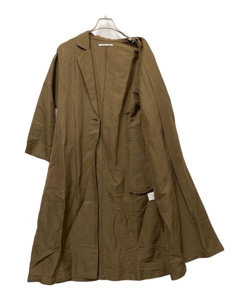 lim home stir（リム ホーム スター）lim home stir (リム ホーム スター) リネン混コート オリーブ サイズ:不明の古着・服飾アイテム