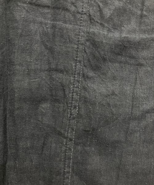 Yarmo（ヤーモ）Yarmo (ヤーモ) リネンコート ネイビー サイズ:不明の古着・服飾アイテム