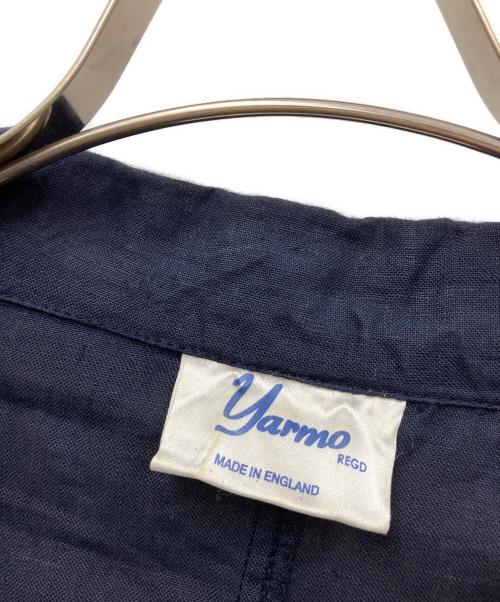 Yarmo（ヤーモ）Yarmo (ヤーモ) リネンコート ネイビー サイズ:不明の古着・服飾アイテム