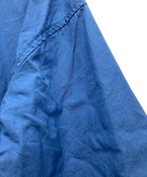 BROCANTE（ブロカント）Brocante (ブロカント) 綿ヘンプウェザーグランポッシュコート ブルー サイズ:2の古着・服飾アイテム