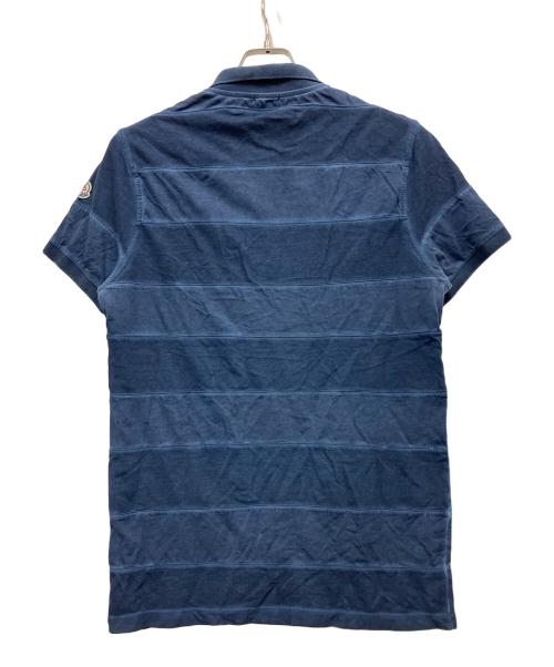 MONCLER（モンクレール）MONCLER (モンクレール) 半袖シャツ ブルー サイズ:Mの古着・服飾アイテム