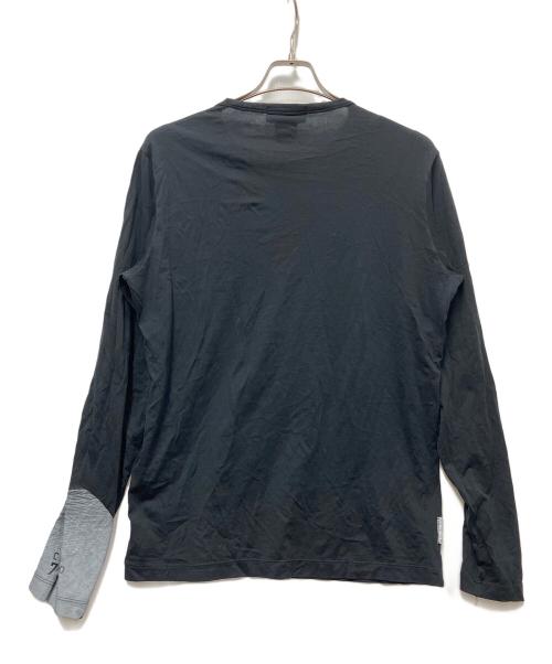 STONE ISLAND（ストーンアイランド）STONE ISLAND (ストーンアイランド) 長袖カットソー ブラック サイズ:Sの古着・服飾アイテム