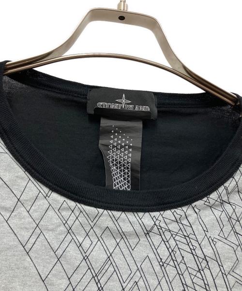 STONE ISLAND（ストーンアイランド）STONE ISLAND (ストーンアイランド) 長袖カットソー ブラック サイズ:Sの古着・服飾アイテム