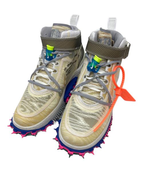 NIKE（ナイキ）NIKE (ナイキ) OFFWHITE (オフホワイト) Air Force 1 Mid　エアフォースワンMIDホワイト アイボリー サイズ:26.5cm 未使用品の古着・服飾アイテム