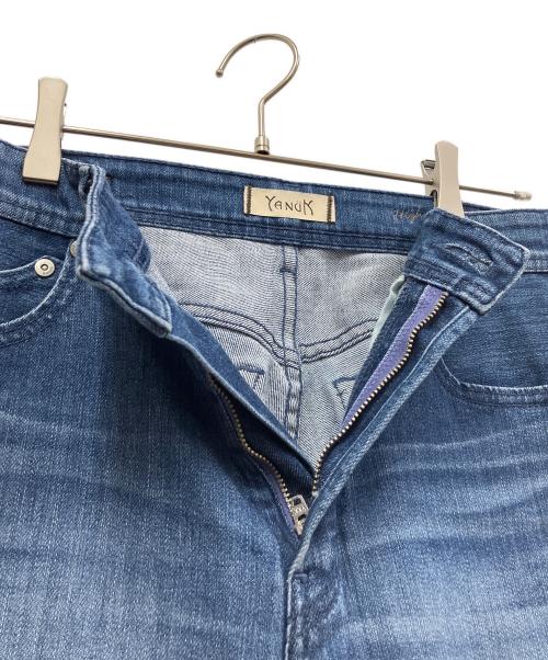 YANUK（ヤヌーク）YANUK (ヤヌーク) ストレートデニムパンツ インディゴ サイズ:25の古着・服飾アイテム