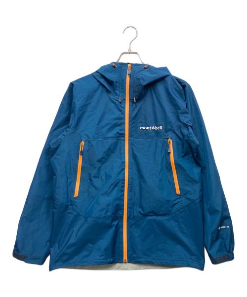 mont-bell（モンベル）mont-bell (モンベル) レインダンサー ジャケット ブルー サイズ:Mの古着・服飾アイテム