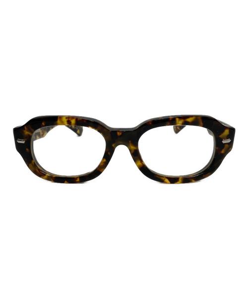 EFFECTOR BOOSTER（エフェクターブースター）EFFECTOR BOOSTER (エフェクターブースター) abingdon boys school (アビングドンボーイズスクール) 眼鏡 ブラウンの古着・服飾アイテム