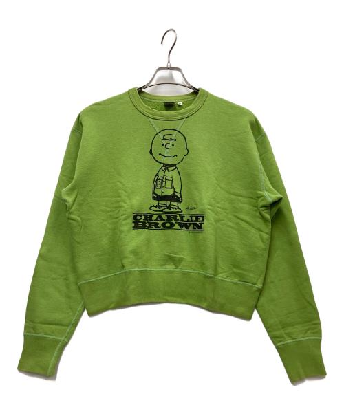 BUZZ RICKSON'S（バズリクソンズ）BUZZ RICKSON'S (バズリクソンズ) クルーネックスウェット グリーン サイズ:Ｍの古着・服飾アイテム