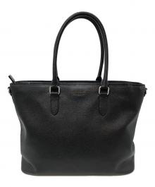 COACH（コーチ）の古着「ベケット ビジネス トートバッグ」｜ブラック