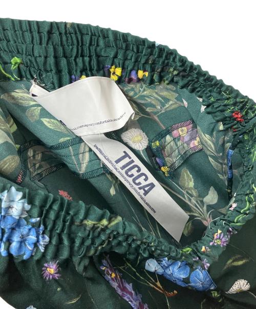 ticca（ティッカ）TICCA (ティッカ) イージーパンツ グリーン サイズ:FREEの古着・服飾アイテム