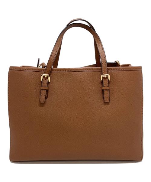MICHAEL KORS（マイケルコース）MICHAEL KORS (マイケルコース) 2WAYショルダーバッグ ブラウンの古着・服飾アイテム